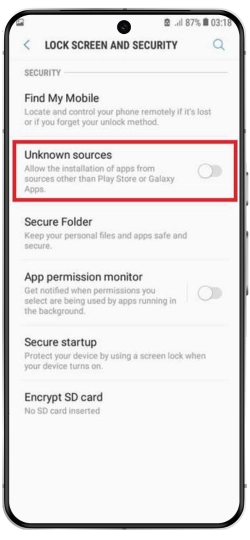 Safe APK installation steps