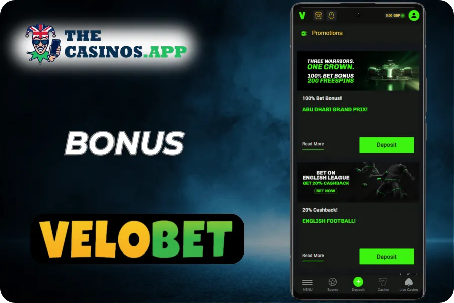 bonus Velobet