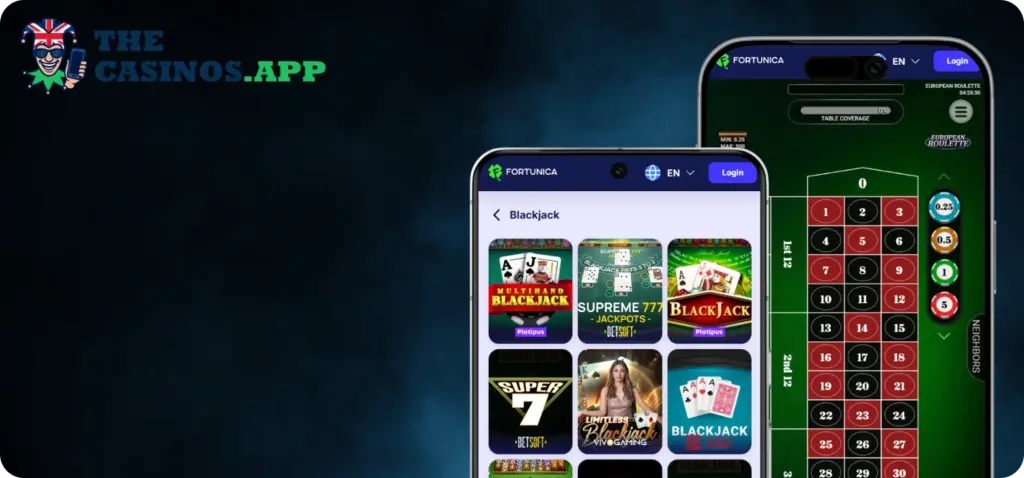 Best live casino app uk